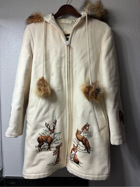 Northern Sun Limited Edition Fur/Wool Coat 507/900